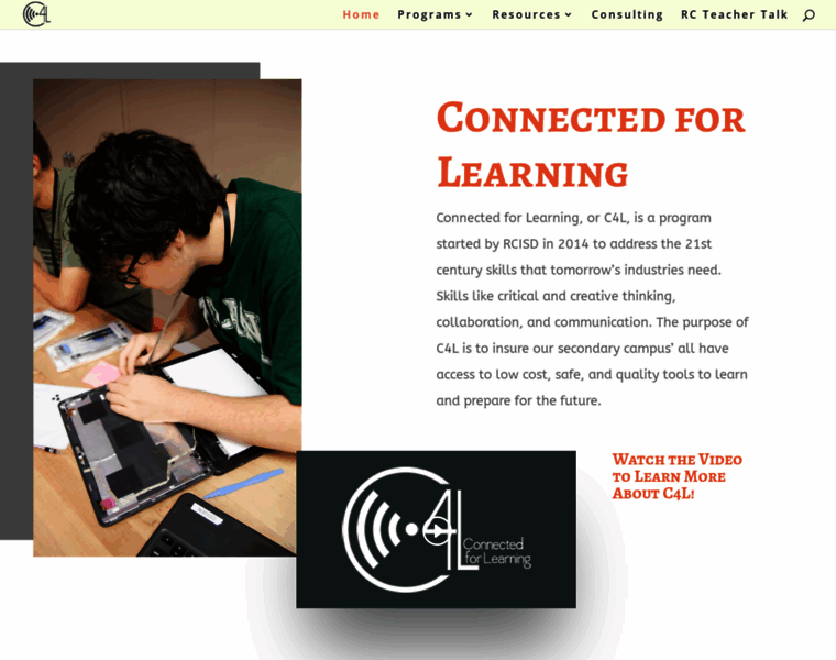 Connectedforlearning.org thumbnail