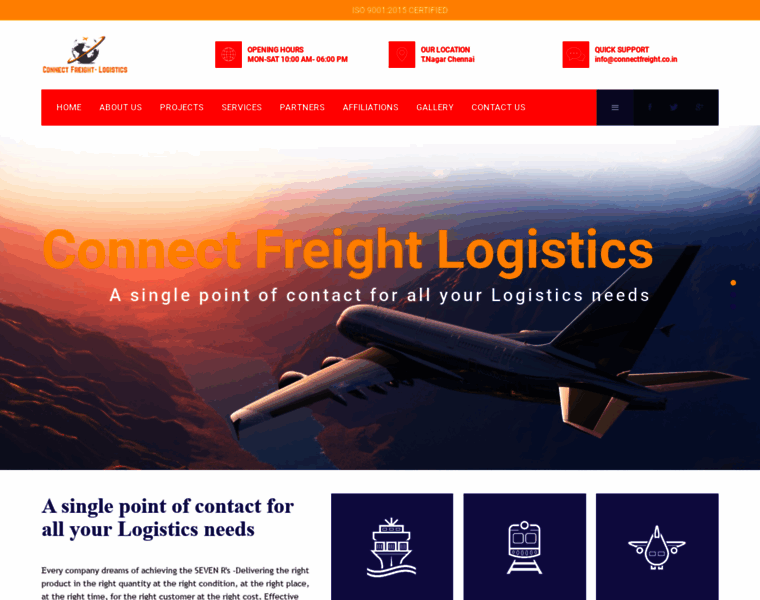 Connectfreight.co.in thumbnail