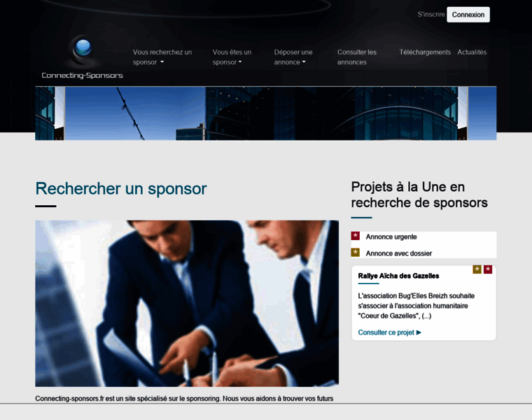 Connecting-sponsors.fr thumbnail