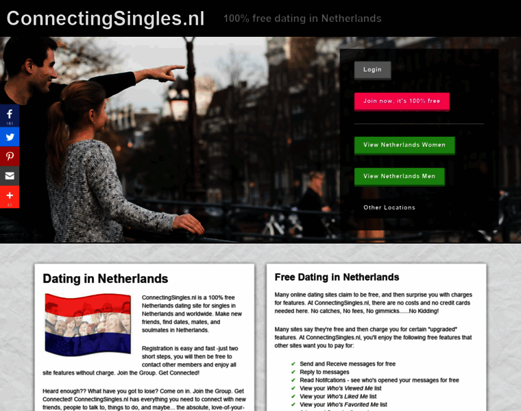 Connectingsingles.nl thumbnail