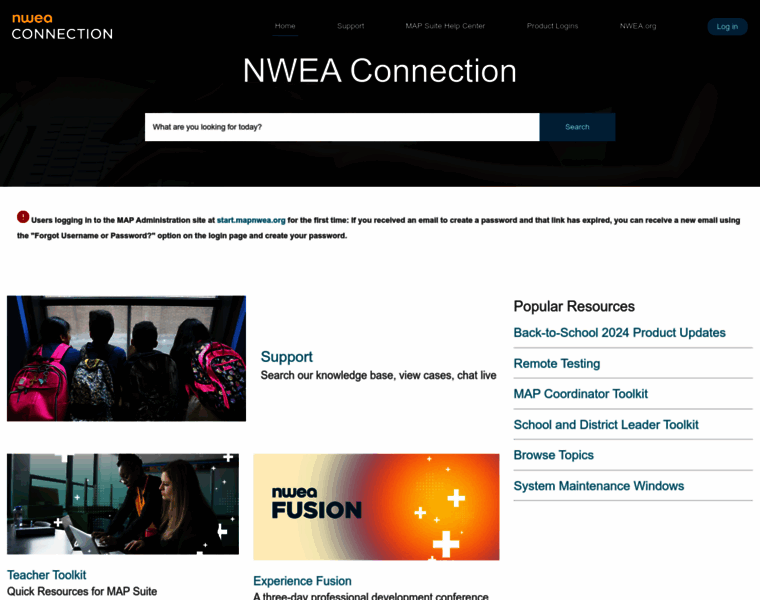 Connection.nwea.org thumbnail