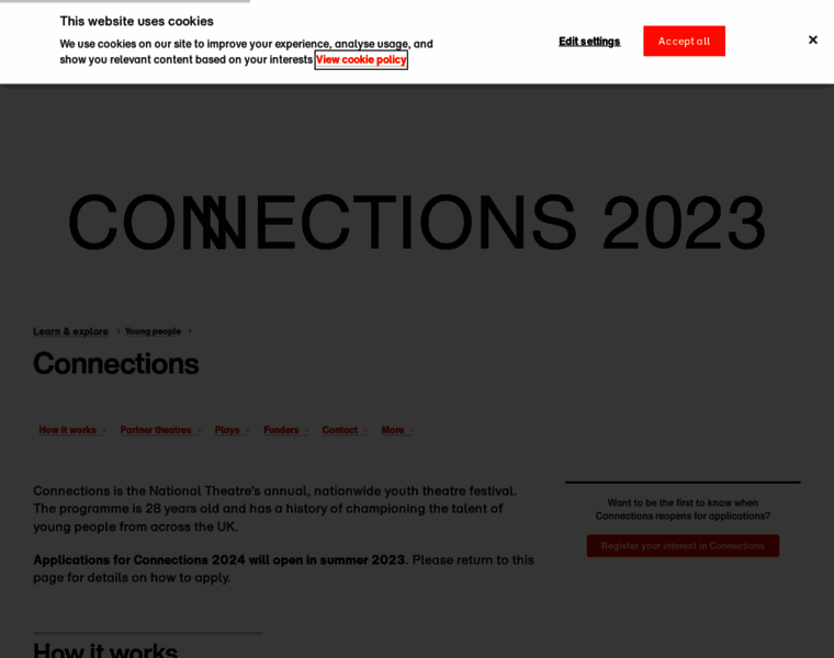 Connections.nationaltheatre.org.uk thumbnail