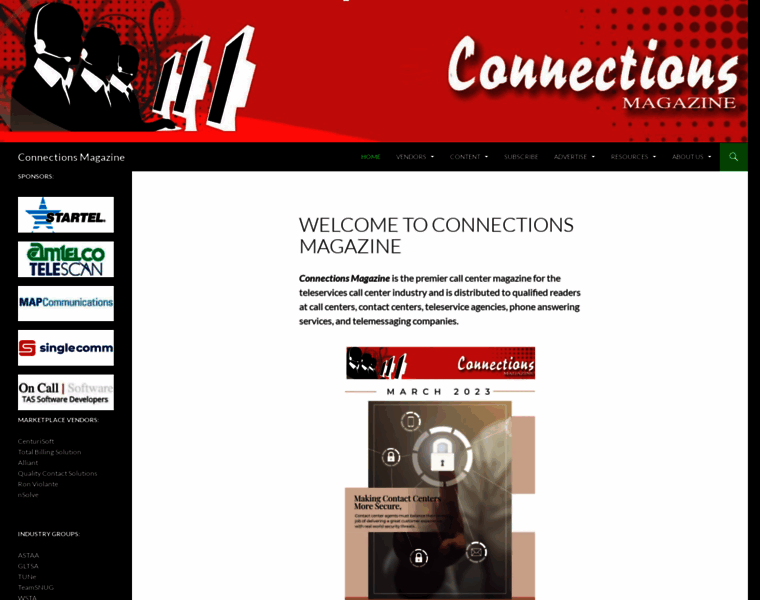 Connectionsmagazine.com thumbnail