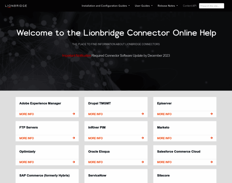 Connectors.lionbridge.com thumbnail Connectors.lionbridge.com thumbnail