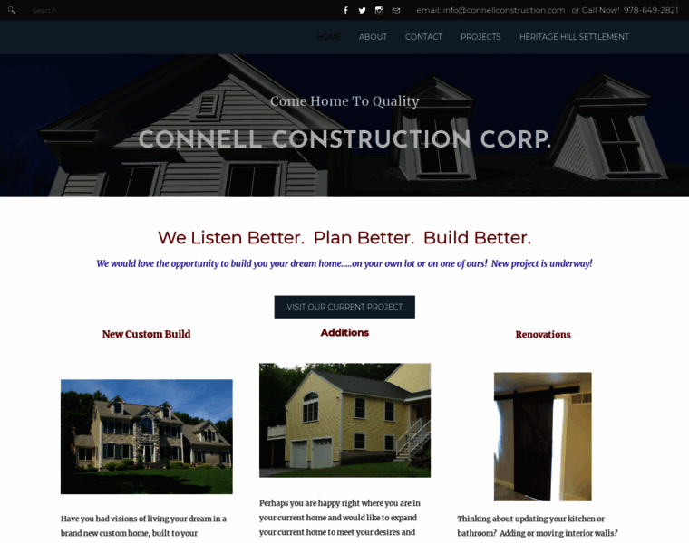 Connellconstruction.com thumbnail