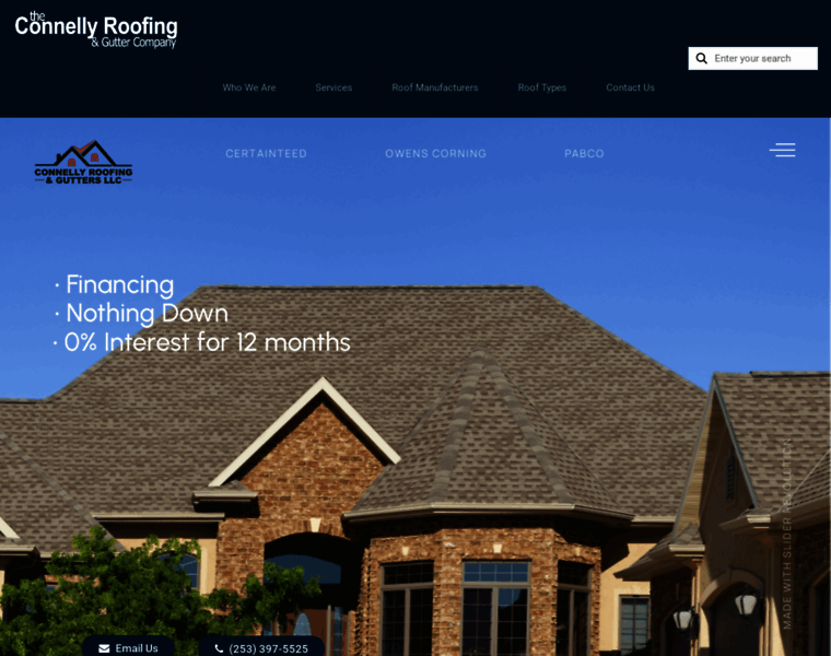 Connellyroofing.com thumbnail