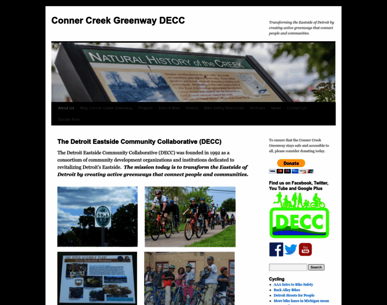 Connercreekgreenway.org thumbnail