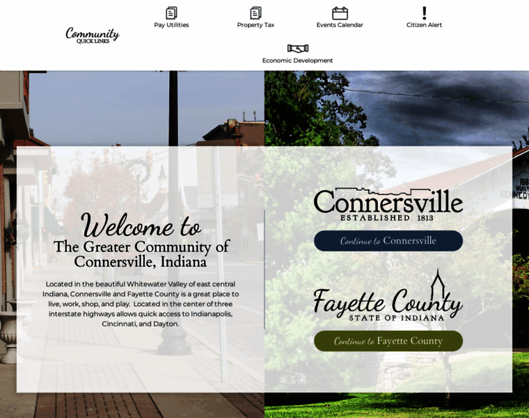 Connersvillecommunity.com thumbnail