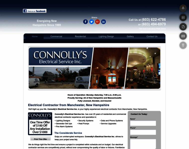 Connollyselectricserviceinc.com thumbnail