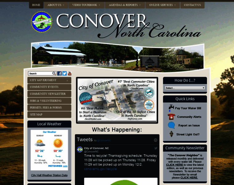 Conovernc.gov thumbnail