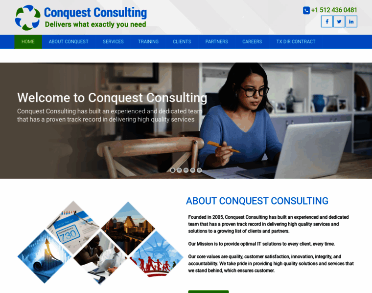 Conquestitconsulting.com thumbnail