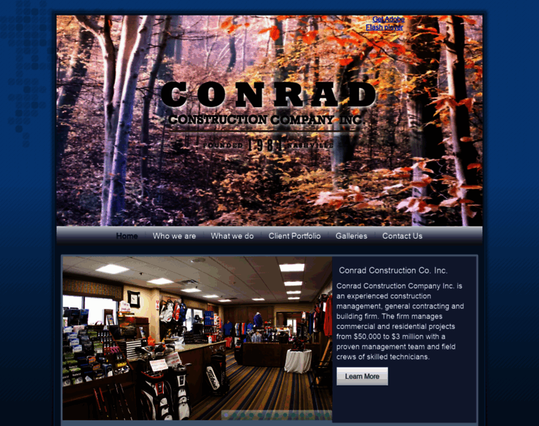 Conradconst.net thumbnail