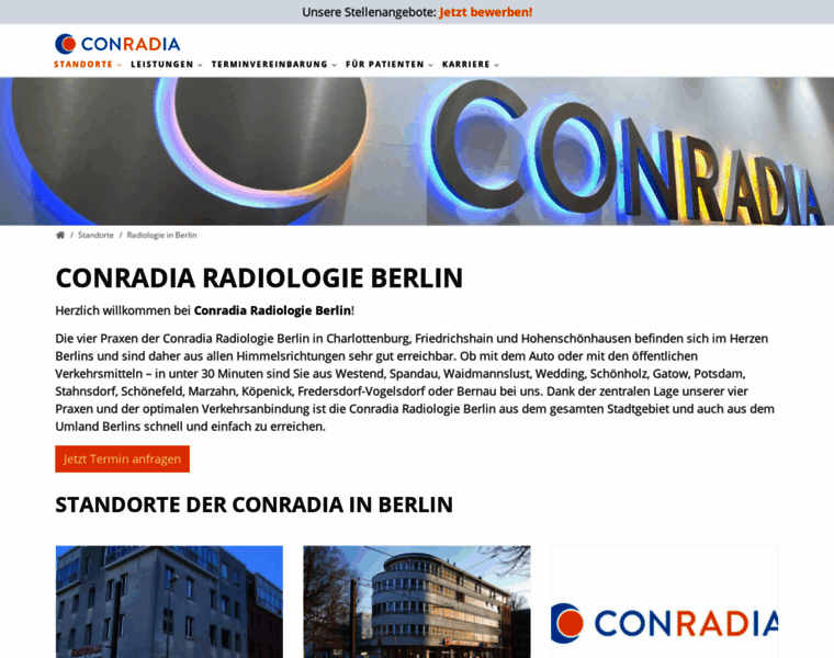 Conradia-berlin.de thumbnail