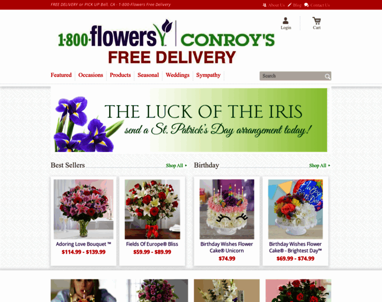Conroysflowersbell.com thumbnail