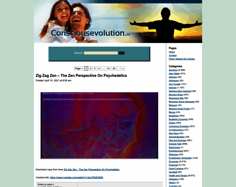 Consciousevolution.tv thumbnail