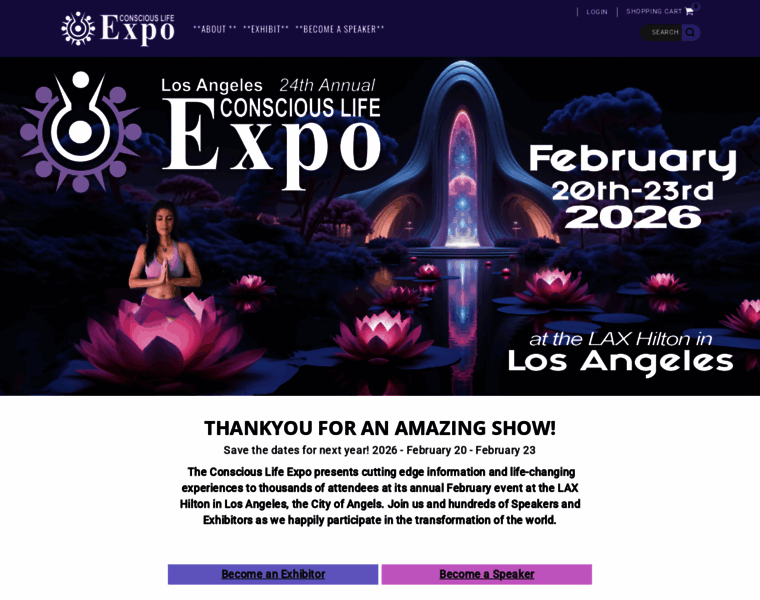 Consciouslifeexpo.com thumbnail Consciouslifeexpo.com thumbnail