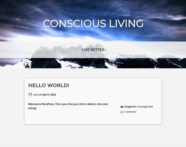 Consciousliving.co.in thumbnail