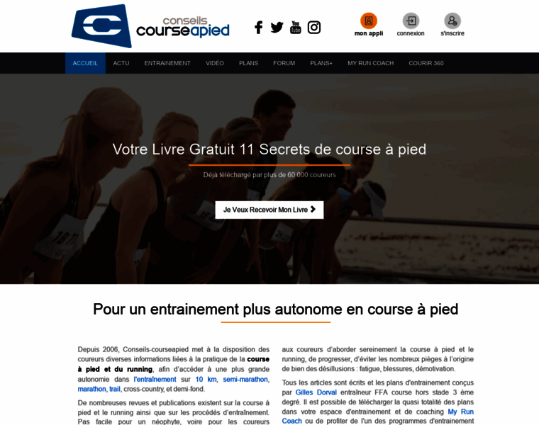 Conseils-courseapied.com thumbnail