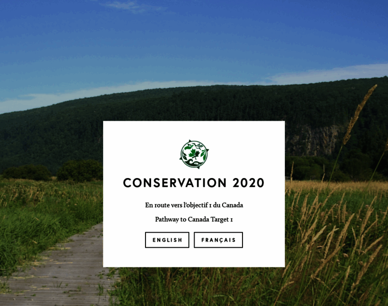 Conservation2020canada.ca thumbnail