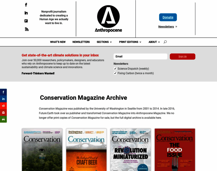 Conservationmagazine.org thumbnail
