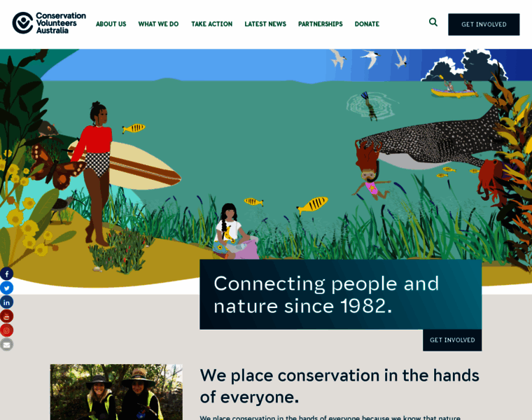 Conservationvolunteers.com.au thumbnail