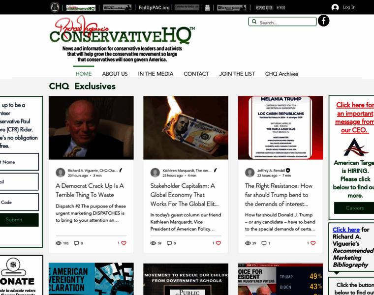 Conservativehq.com thumbnail