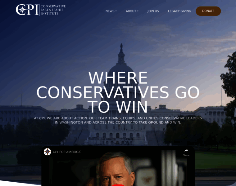Conservativepartnership.org thumbnail