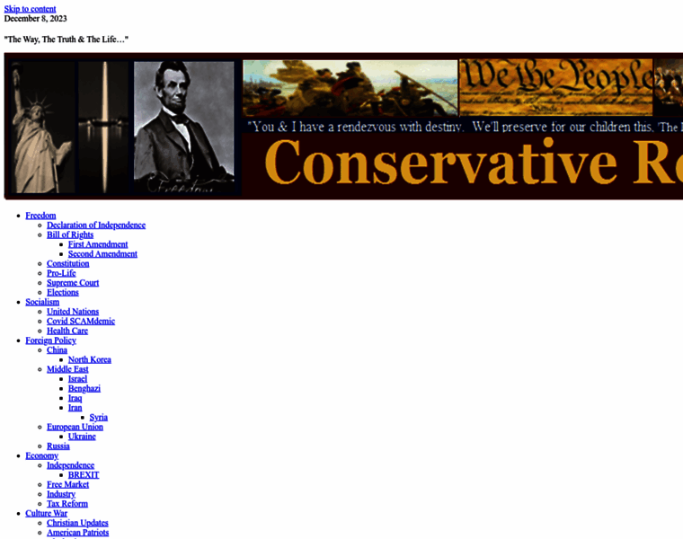 Conservativereport.org thumbnail