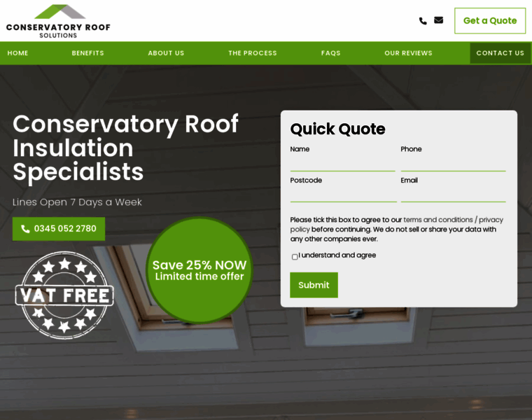 Conservatoryroofsolutions.co.uk thumbnail