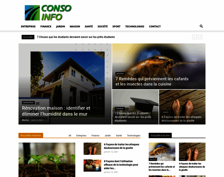 Conso-info.com thumbnail