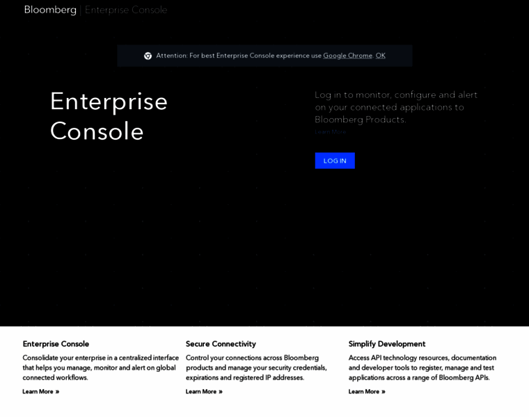 Console.bloomberg.com thumbnail
