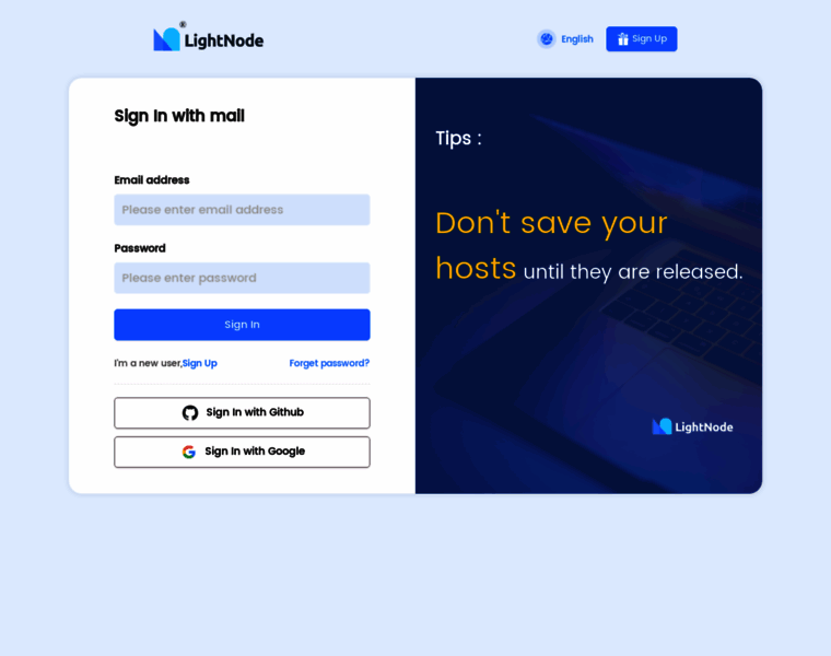 Console.lightnode.com thumbnail