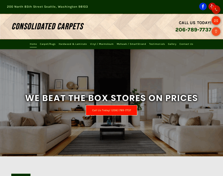 Consolidatedcarpets.com thumbnail