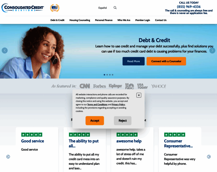 Consolidatedcreditsolutions.org thumbnail
