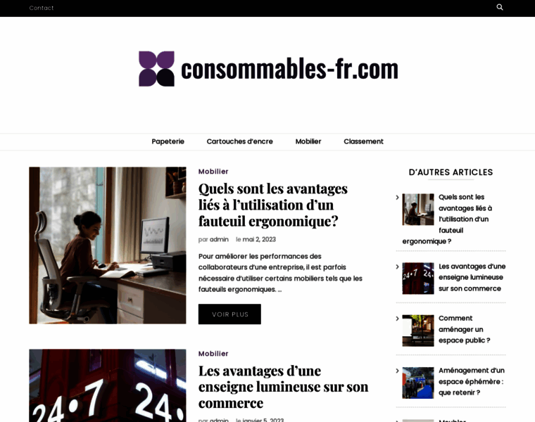 Consommables-fr.com thumbnail