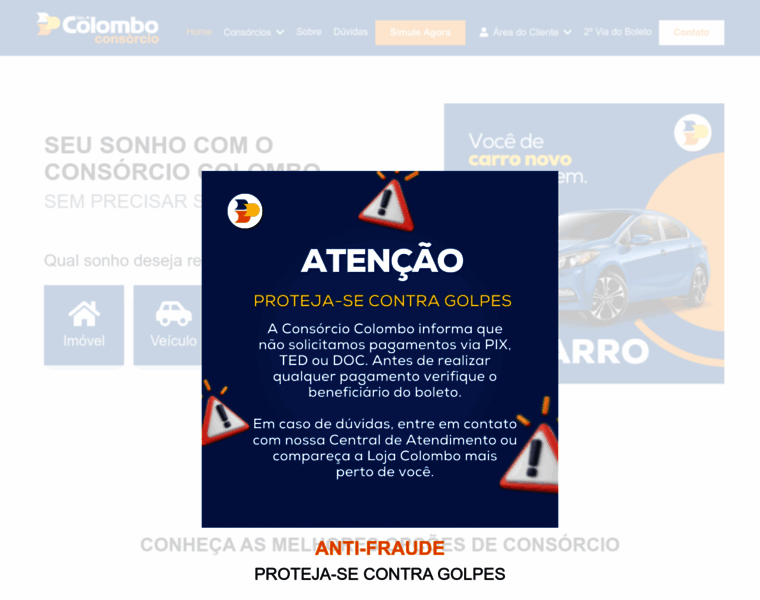 Consorciocolombo.com.br thumbnail Consorciocolombo.com.br thumbnail