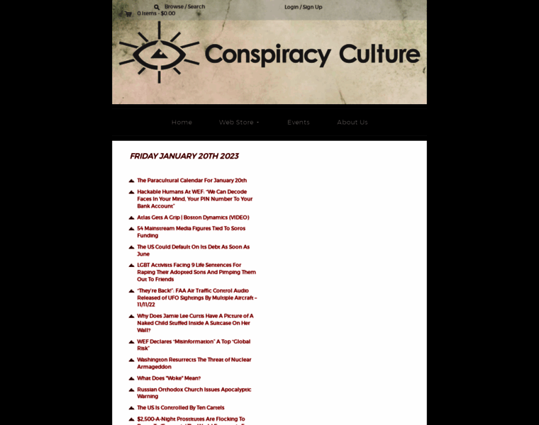 Conspiracyculture.com thumbnail