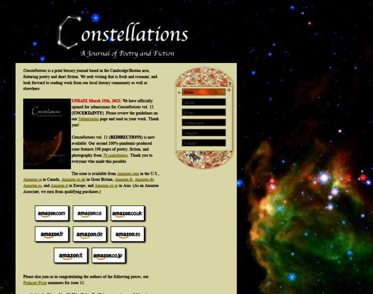 Constellations-lit.com thumbnail