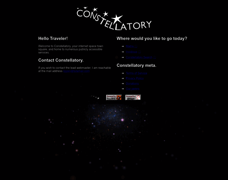 Constellatory.net thumbnail