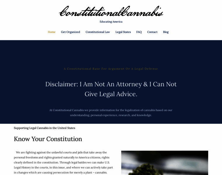 Constitutionalcannabis.com thumbnail