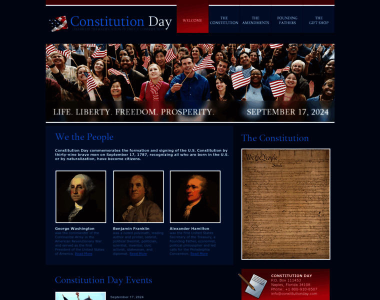 Constitutionday.com thumbnail