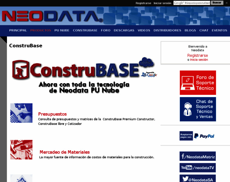 Construbase.com.mx thumbnail