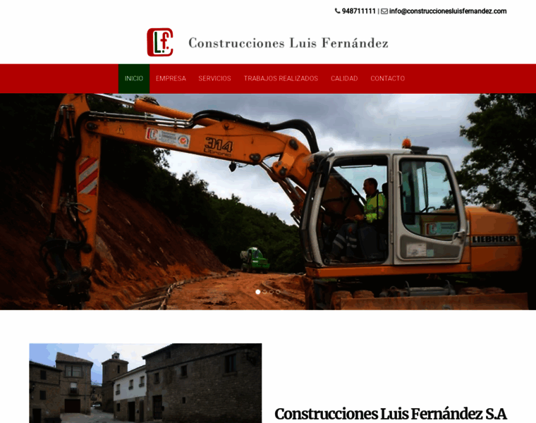 Construccionesluisfernandez.com thumbnail
