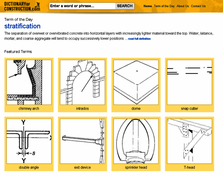 Construction-dictionary.com thumbnail