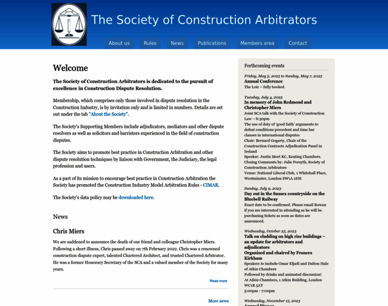 Constructionarbitrators.org thumbnail