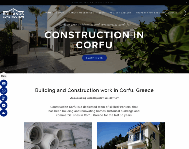 Constructioncorfu.com thumbnail