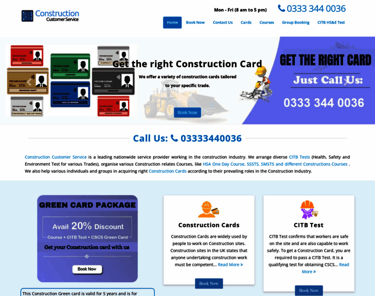 Constructioncustomerservice.co.uk thumbnail