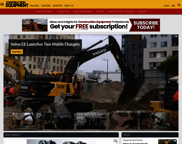Constructionequipment.com thumbnail