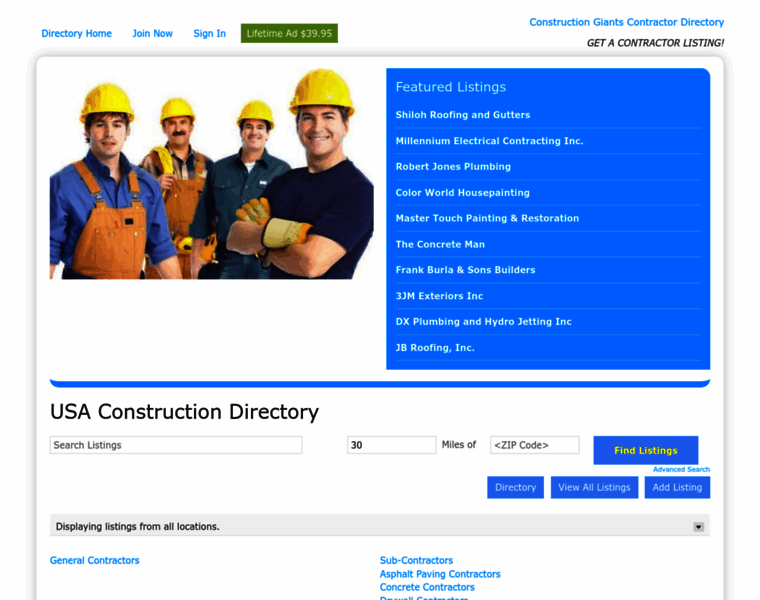 Constructiongiants.com thumbnail