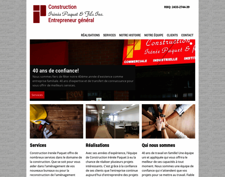 Constructionipaquet.ca thumbnail